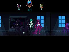 Haunted hump house episode 1: ghost chases futa monster girl for cum.